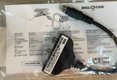 CABLE ADAPTADOR SALIDA DELL S-VIDEO 070TVD Foto 1 de 2