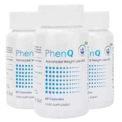 Pack de 3 formules avancées de perte de poids PhenQ - 180 gélules