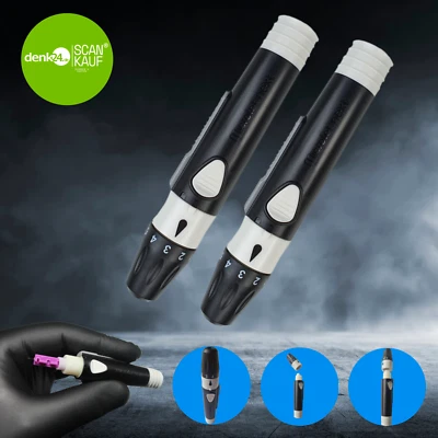 Stechhilfe Microlet next 2 x  5 Stufen Stechhilfe Microlet ⭐️⭐️⭐️⭐️⭐️denk24 - Bild 1 von 4