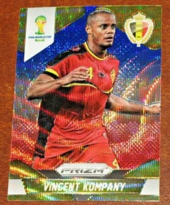 Prizm World Cup 2014 Vincent Kompany Blue White Red Wave Prizms BWR Belgium - Bild 1 von 2