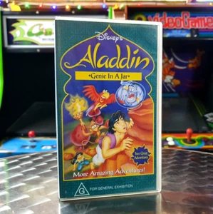Disney's Aladdin: Genie In A Jar - VHS Video Tape VGC - Picture 1 of 5