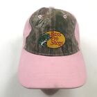 Bass Pro Shops Hat Cap Strapback Girls Pink Camo Adjustable Youth Embroidered