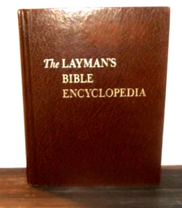 Hardcover Book '64 Laymans Bible Encyclopedia Non-Denominational William Martin - Picture 1 of 22