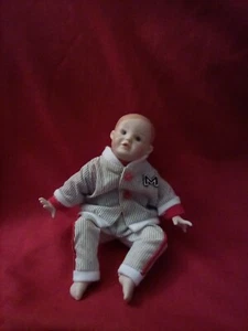 Porcelain Mini Doll "Micheal" by Yolanda Bello, The Ashton-Drake Galleries - Picture 1 of 1