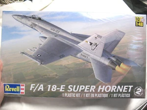L@@K! REVELL MecDonnell-Douglas F/A-18E Super Hornet in Sealed Original Box 1:48 - Picture 1 of 6