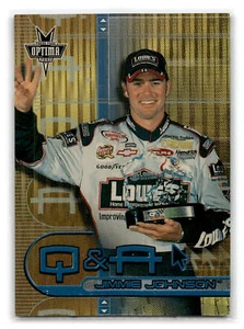 2002 Press Pass Optima #QA 3 Jimmie Johnson Q and A 202441 - Picture 1 of 2