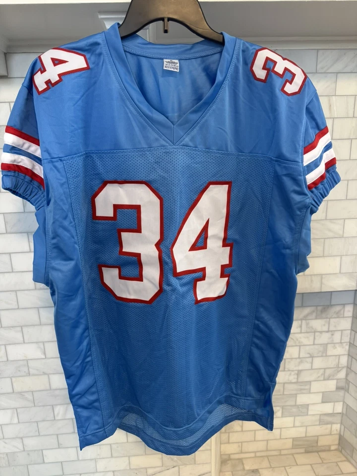 CAMISETA FIRMADA POR EARL CAMPBELL INSCRITA "HOF 91" Foto 1 de 4