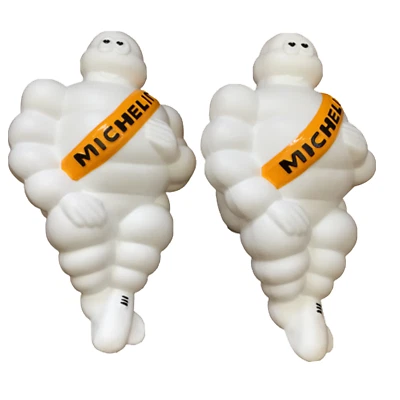 michelin doll 2x 14" man figure mascot advertise tire bibendum w light for truck - Image 1 of 4