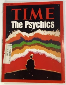 Time Magazine1974 Rare Ads Psychics ATL Aramco Dodge VW TDK Geller Randi People - Picture 1 of 24