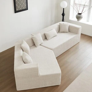 127.5'' Modern Minimalist Sofa modular Couch - Picture 1 of 10