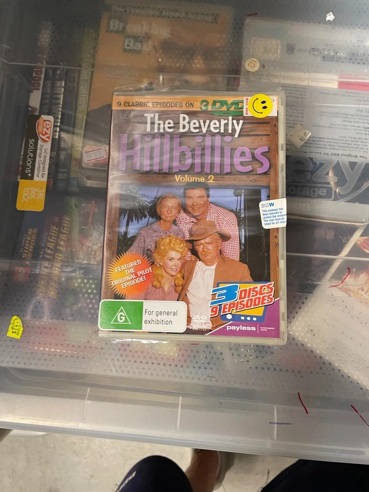 THE BEVERLY HILLBILLIES - VOLUME 2 - NINE EPISODES - REGION 4 PAL 3 DISC t186 - Image 1 of 1