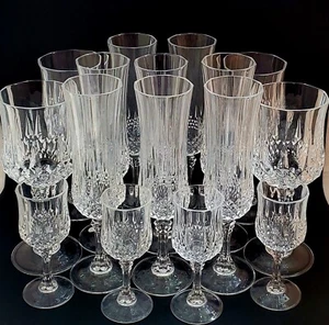 Cristal d'Arques LONGCHAMP Glasses, Lots to choose from - Picture 1 of 71