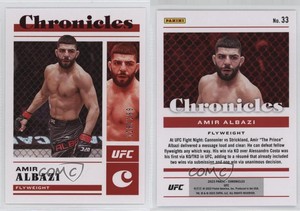 2023 Panini Chronicles UFC Amir Albazi #33