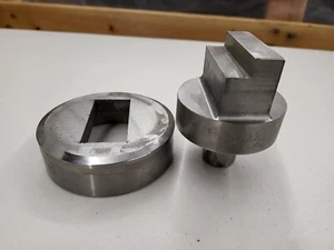 Thor S7 Punch & Die Set Rectangle 1.103 X 2.280 +.005 Tooling Free Shipping B6 - Picture 1 of 6