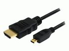 New Premium 1.5m Gold Plated HDMI Male A To Micro HDMI 1.4 Cable Lead