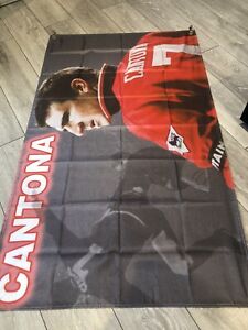 Manchester United Flag (3x5ft) Eric Cantona Man Utd Flag MUFC