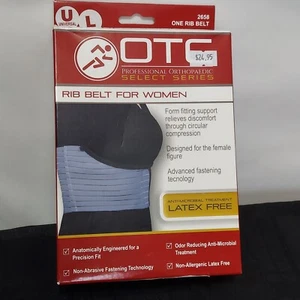 OTC Professional Orthopaedic Select Series Rib Belt for Women Large 29" - 38" - Picture 1 of 7
