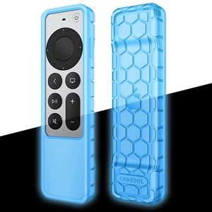 Protective Case for Apple TV Siri Remote 2022 2021 Shockproof Silicone Cover USA - Picture 1 of 21