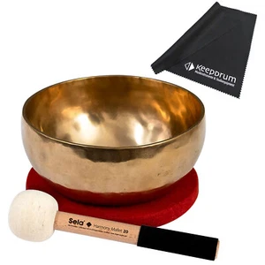 Cuenco de sonido Sela se263 Harmony Singing Bowl 19 con palos y paño de microfibra - Imagen 1 de 11