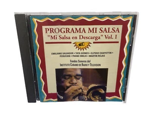 Programa Mi Salsa "Mi Salsa En Descarga" Vol. 1 (Cd, Discmedi Blau) DM 061CD OOP - Picture 1 of 7