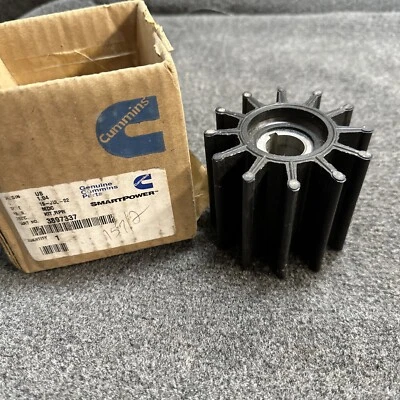 Genuine Cummins Sherwood 17000k Cummins 3897337 Sea Water Pump Impeller Only - Image 1 of 4