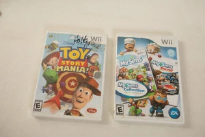Wii Toy Story Mania & MySims Collection Racing (R2R/JSF6) Nintendo ambos completos - Imagen 1 de 11