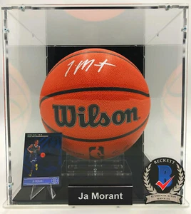 Memphis Grizzlies JA MORANT SIGNIERTER NBA Basketball SHOWCASE (Beckett Cert.) - Bild 1 von 12
