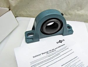 Cojinete de bloque de almohada autolubricante funda grafito Dodge 033682 P2B-LT7-115 1-15/16" - Imagen 1 de 5