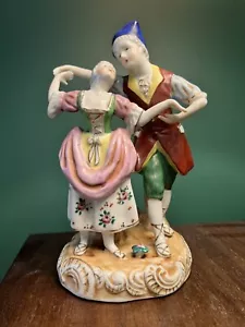 VINTAGE FIGURINE - MADE IN OCCUPIED JAPAN - DANCING COUPLE - Picture 1 of 8