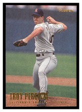 1996 Fleer #55 TROY PERCIVAL California Angels ~D9PP