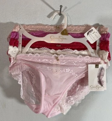 Bikini Jessica Simpson Ultra Coqueto Encaje 5 РАСК Talla Pequeña Foto 1 de 3