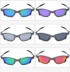 Sunglasses Sports Cycling Riding Running UV400 Eyewear Polarized X-Metal Goggles - Picture 1 of 18