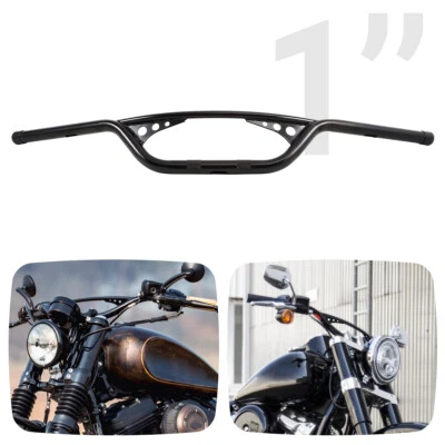1" 25mm Motorcycle Drag Z-Bar Pullback Handlebar For Harley Sportster XL883 1200 Foto 1 de 4