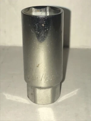 BLUE POINT BLPSPS381316 3/8" DR 13/16” SAE SPARK PLUG 6 POINT CHROME SOCKET - Image 1 of 4