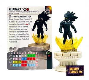 Marvel Heroclix N'Jadaka #060 mit Karte Black Panther Set  - Bild 1 von 1