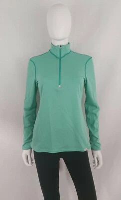 Patagonia Capilene 3 Midweight Womens 1/4 Zip Pullover S Turquoise Long Sleeve  - Image 1 of 4