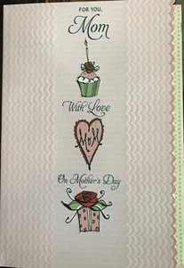 For You Mom, With Love, Happy Mother’s Day, Large, Greeting Card - Picture 1 of 3