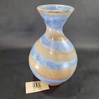 Studio Pottery Brad Lee Henry Hand Thrown Stoneware Vase Vintage 2000s 12 inch