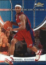2005-06 Finest Los Angeles Clippers Basketball Card #123 Daniel Ewing Rookie