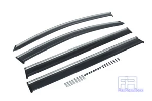 Manzo Window Visors Rain Wind Guards Shade *Clip On* For Honda Odyssey 11-17 RL5 - Picture 1 of 1