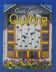 Quick Creative Quilting Hardcover Book Quilts Ornaments Vest Placemat Tree Skirt - Imagen 1 de 1