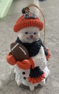 Auburn University Henry Muñeco de Nieve 1ª Edición Ornamento 2000 Ridgewood Coleccionable Foto 1 de 3