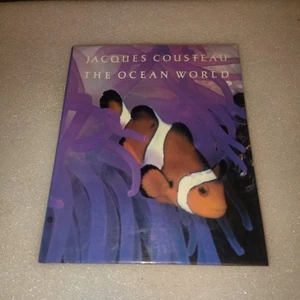The Ocean World Jacques Cousteau 1993 Illustrated Marine Biology Abrams - Bild 1 von 9