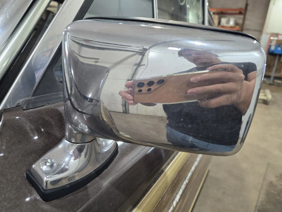 Espejo retrovisor lateral izquierdo del conductor eléctrico compatible con 84-91 GRAND WAGONEER 645871 Foto 1 de 4