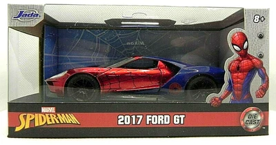 JADA Marvel Avengers Spider-Man 2017 Ford GT 1:32 Scale New in Box - Image 1 of 4