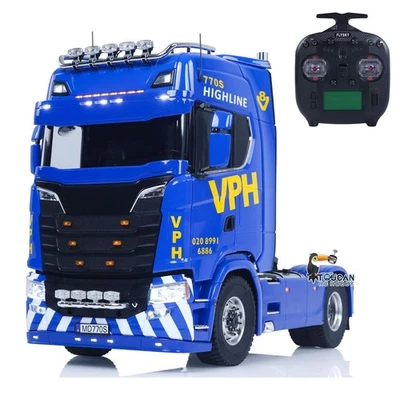 2Speed 1/14 4X4 Metal Chassis RC Tractor Truck Lorry Car Flowing Water Axle Lock - Image 1 of 4