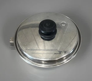 Saladmaster 9” Skillet W/ Vapo Lid 18-8 Tri Clad Stainless Steel No Handle - Picture 1 of 7