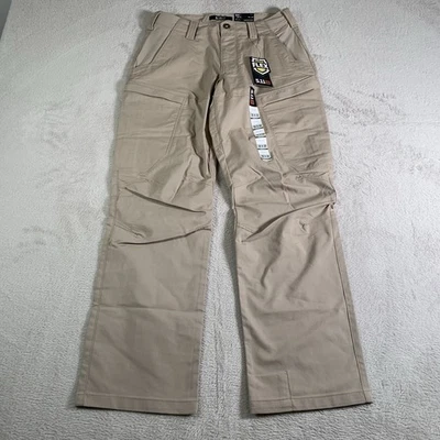 Pantalones tácticos APEX 5.11 para hombre 30x30 beige rendimiento tecnología utilitario carga trabajo Foto 1 de 4