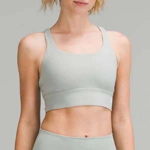 Lululemon Energy Longline BH für Damen *Medium Support, B–D Körbchen Jadegrau - Bild 1 von 8