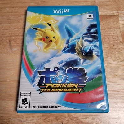 Pokkén Tournament Nintendo Wii U, 2016 CIB w Manual – Tested - Image 1 of 4